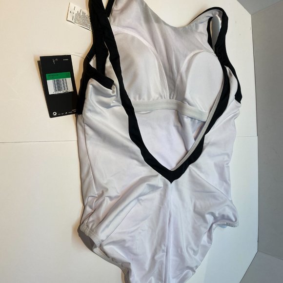 Nike Mockneck Classic White One Piece - Picture 5 of 7